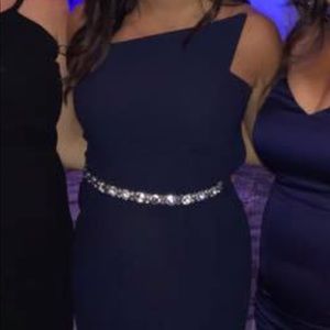 Nicole batik evening dress